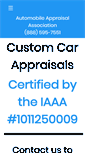 Mobile Screenshot of customcarappraisals.com